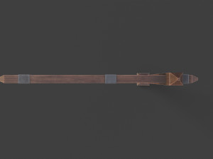 medieval signboard v6 3D Модель