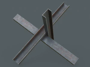 Set di 5 ricci anticarro Modello 3D