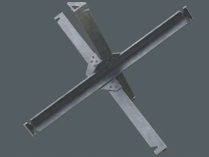 Set di 5 ricci anticarro Modello 3D