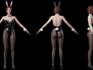 Bunny Girl Modelo 3D