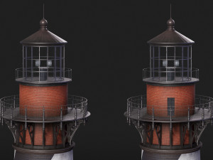 Cape Hatteras Lighthouse Modelo 3D