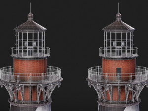 Cape Hatteras Lighthouse Modelo 3D