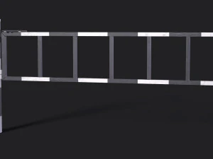 Set of 5 Barriers 3D Model