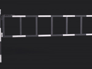 Set of 5 Barriers Modelo 3D