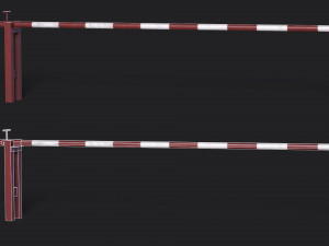 Set of 5 Barriers Modelo 3D
