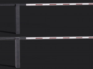 Set of 5 Barriers Modelo 3D