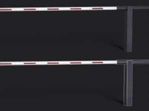 Set of 5 Barriers Modelo 3D