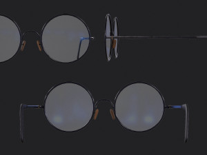 Old Glasses 3D Модель