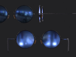 Old Glasses 3D Модель
