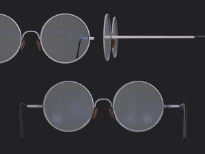 Old Glasses 3D Модель