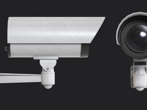 Set of 2 CCTV Cameras 3D Модель