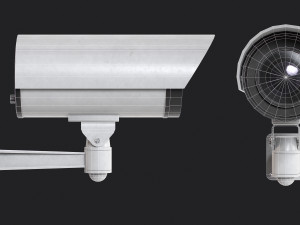 Set of 2 CCTV Cameras 3D Модель