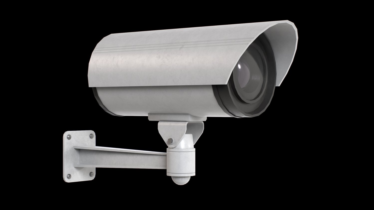 Set of 2 CCTV Cameras 3D Модель in Видео 3DExport