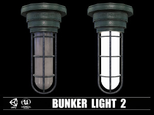 Bunker Light v2 3D Model