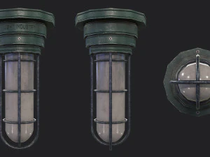 Bunker Light v2 3D Model