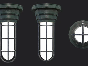 Bunker Light v2 3D Model