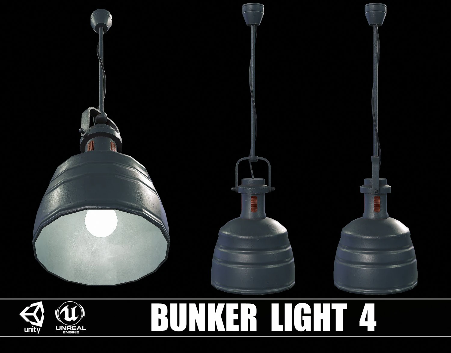 Bunker Luce v4 Modello 3D .c4d .max .obj .3ds .fbx .stl .blend