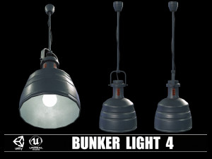 Bunker Light v4 3D Model