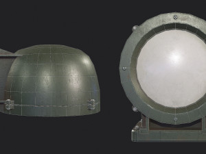 Bunker Light v9 3D Model