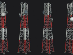 Signal Tower 3D-Modell