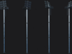 Stadium Light Tower 3D Модель