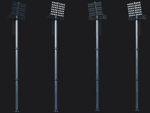 Stadium Light Tower 3D Модель