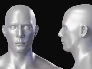 Realistic Body Base Mesh Set 3D Model
