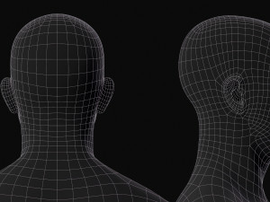 Realistic Body Base Mesh Set 3D Model