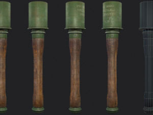 German Nazi M24 Anti-Tank 3Dモデル