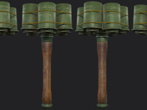 German Nazi M24 Anti-Tank 3Dモデル