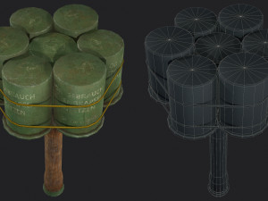 German Nazi M24 Anti-Tank 3Dモデル