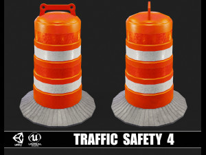 Traffic Safety 4 3D Model