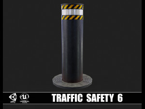 Traffic Safety 6 3D Model