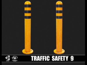 Traffic Safety 9 3D Model