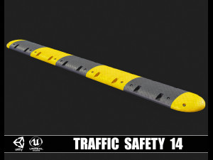 Traffic Safety 14 3D Model