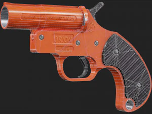 Sinalizador de &Oacute;rion Modelo 3D