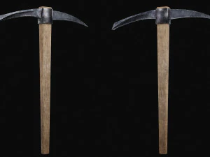 Set di 5 strumenti minerari Modello 3D