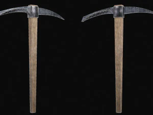 Set di 5 strumenti minerari Modello 3D