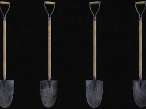 Set di 5 strumenti minerari Modello 3D