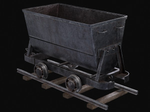 Mine Trolley Model 3D