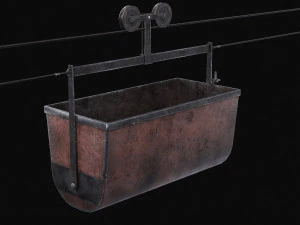 Il mio grande carrello sospeso Modello 3D