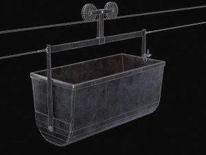 Il mio grande carrello sospeso Modello 3D