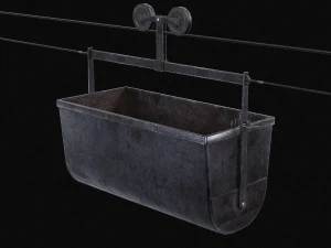 Il mio grande carrello sospeso Modello 3D