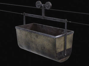 Il mio grande carrello sospeso Modello 3D