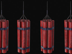 Set of 2 Mining Dynamites 3Dモデル