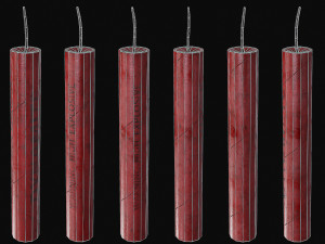Set of 2 Mining Dynamites 3Dモデル