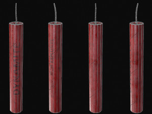 Set of 2 Mining Dynamites 3Dモデル