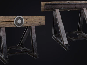 Mine Signs 3D Model