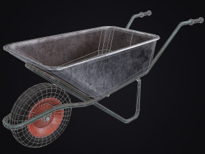 Mine Cart Model 3D