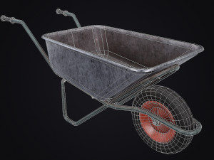 Mine Cart Model 3D